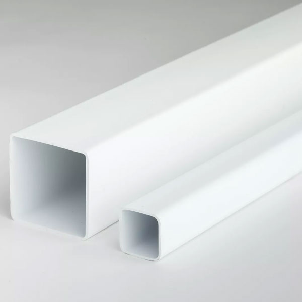 PVC Box Section, 2.5m Long Plastic Square Tubes and Square PVC Pipe