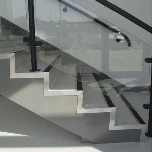 Rakeback Stair Nosing Edge Trim Pre-Formed - 350mm Long