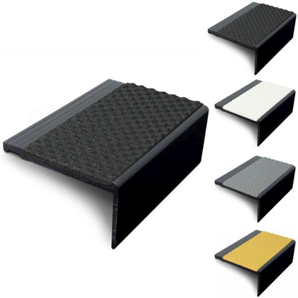 Tredsafe Non Slip Heavy Duty Hard Node PVC Stair Nosing 60.4 x 32mm