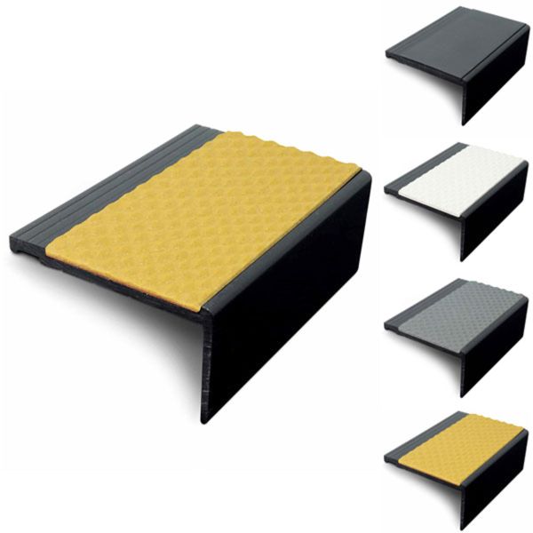 Tredsafe Non Slip Heavy Duty Hard Node PVC Stair Nosing 60.4 x 32mm